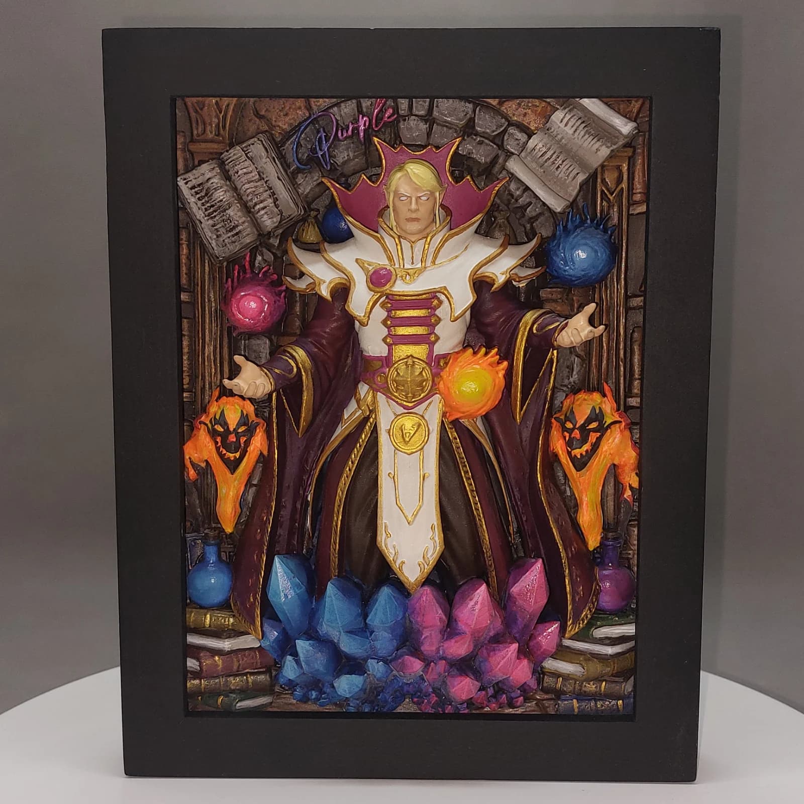 Invoker – Dota 2 3D Relief Wall Art | تابلو نقشبرجسته سهبعدی Invoker